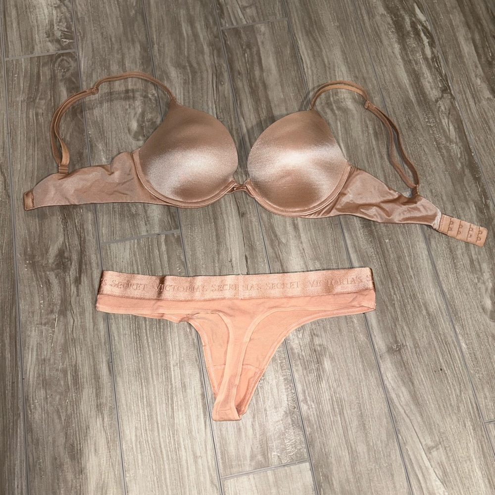 Victoria’s Secret Nude Lingerie Set